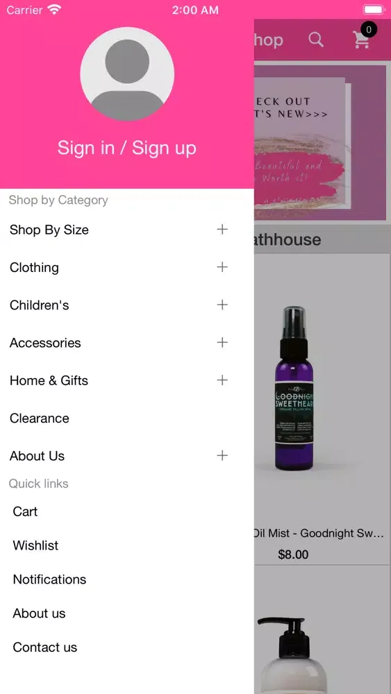 ภาพหน้าจอของ One Stop Ladies Shop
