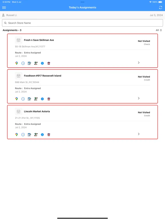 Скриншоты OST: Logistic Solutions App iPad 