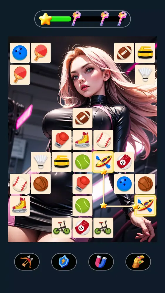 Fantasy Onet - Match Girl Game Screenshots