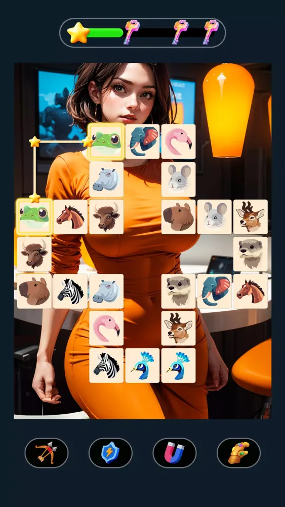 Fantasy Onet - Match Girl Game Screenshots
