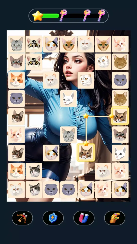 Fantasy Onet - Match Girl Game Screenshots
