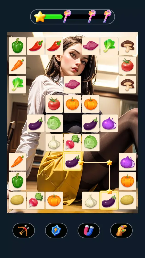 Fantasy Onet - Match Girl Game Screenshots