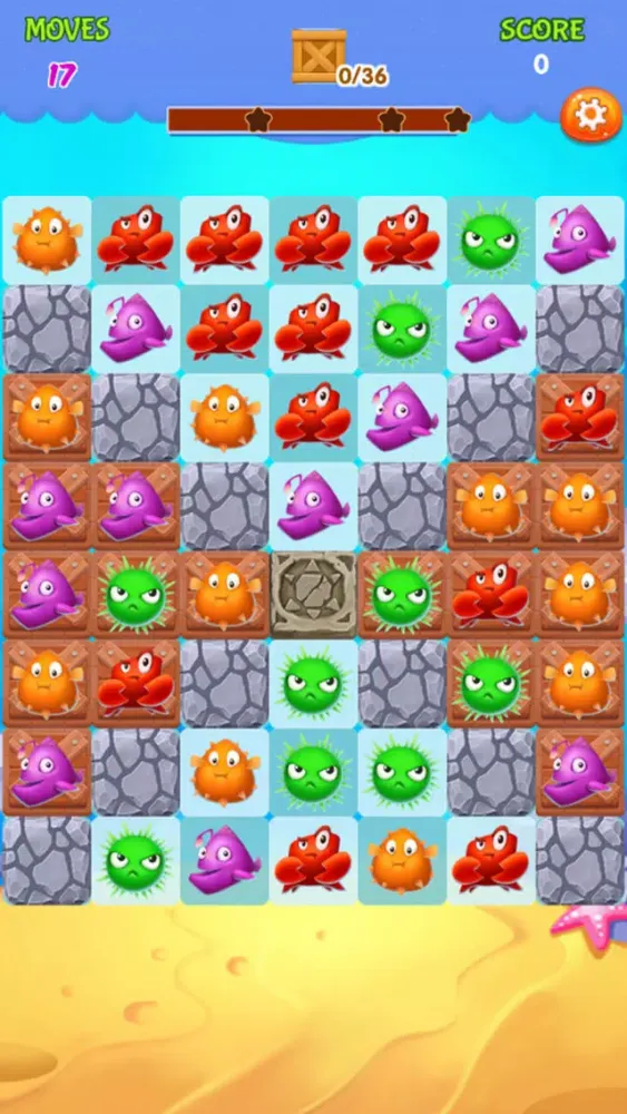 Fish Paradise Swap Screenshots