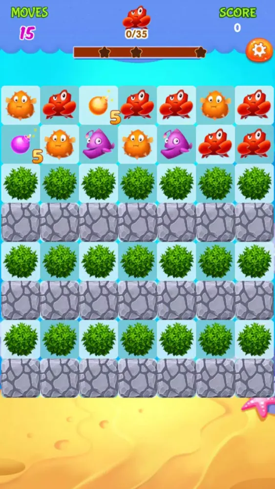 Fish Paradise Swap Screenshots