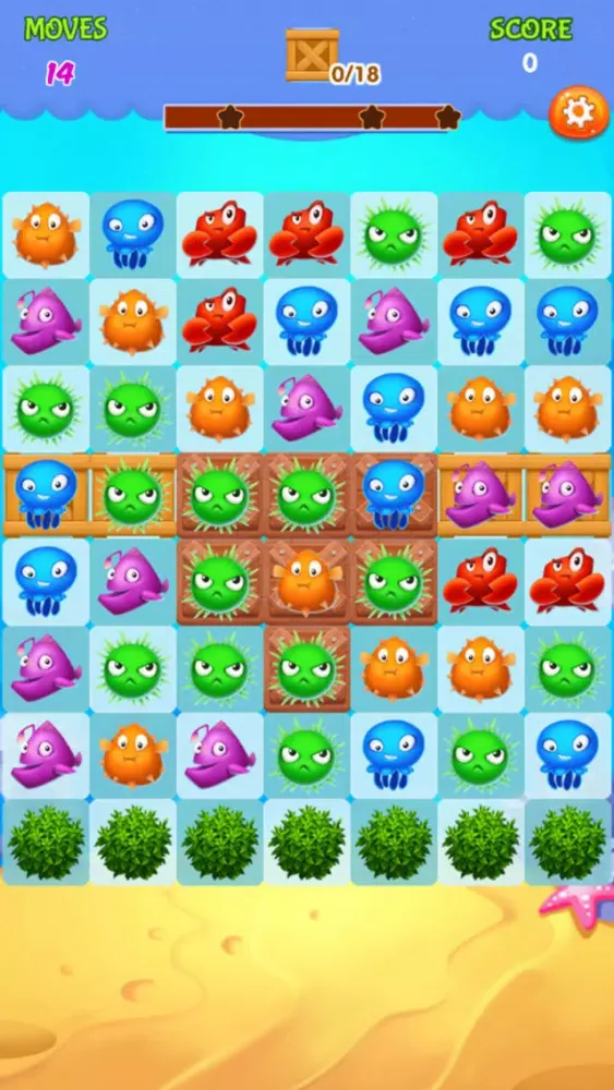 Fish Paradise Swap Screenshots