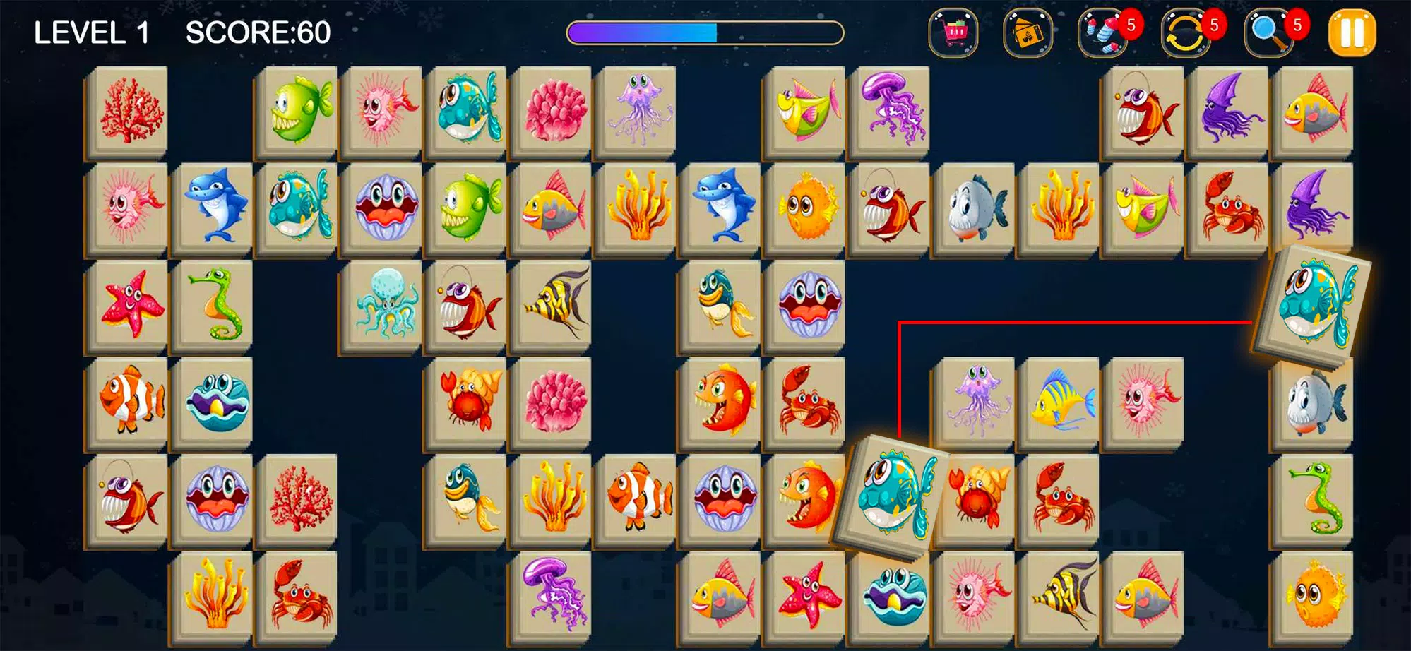 Tile Connect Legend Screenshots