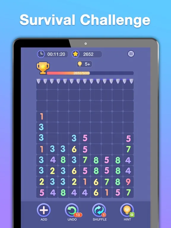 Capturas de pantalla de Match Ten - Number Puzzle iPad 