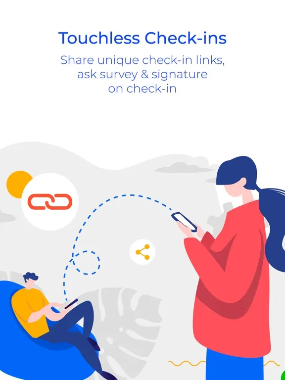 Tangkapan layar OneTap Check-In iPad 