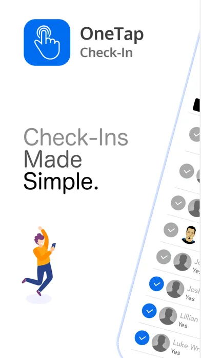Tangkapan layar OneTap Check-In