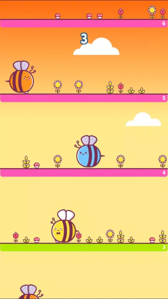 JumpyBees 스크린샷
