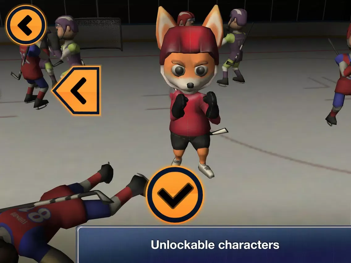 Hearts of Ice - Hockey War iPad  स्क्रीनशॉट