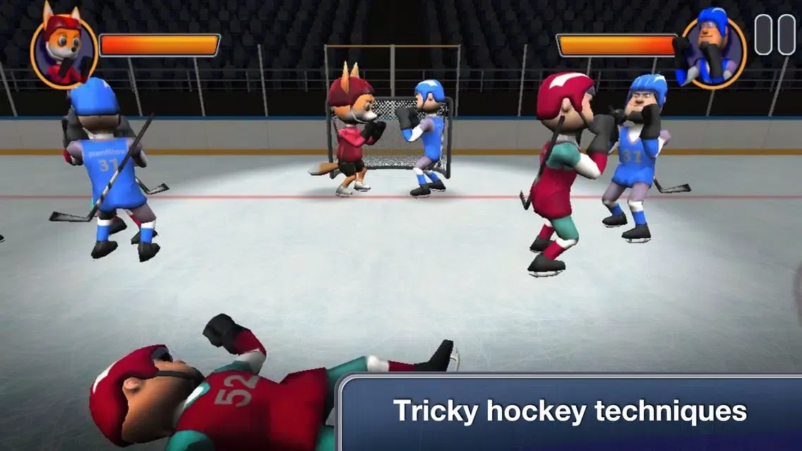 Hearts of Ice - Hockey War स्क्रीनशॉट