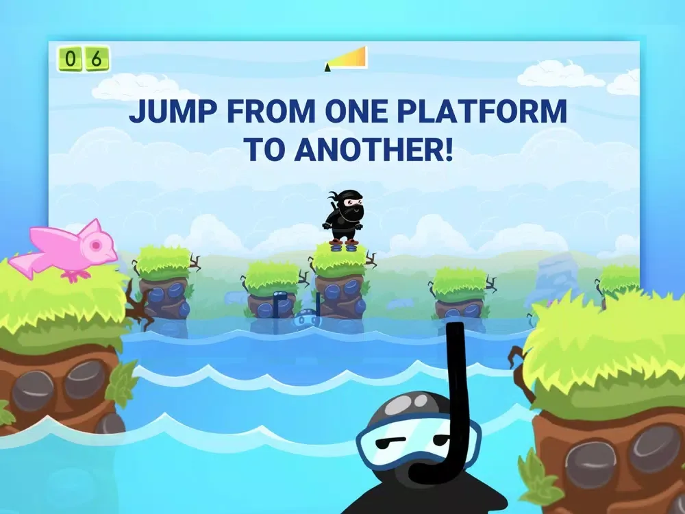 Little Ninja: Platform Jumping iPad  স্ক্রিনশট