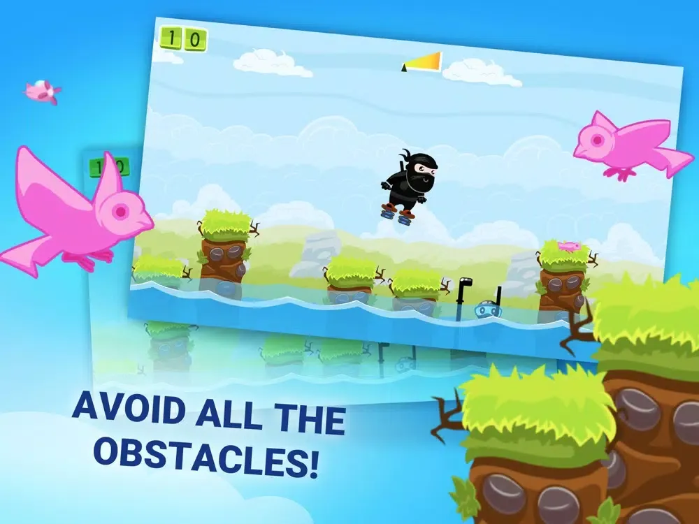 Little Ninja: Platform Jumping iPad  স্ক্রিনশট