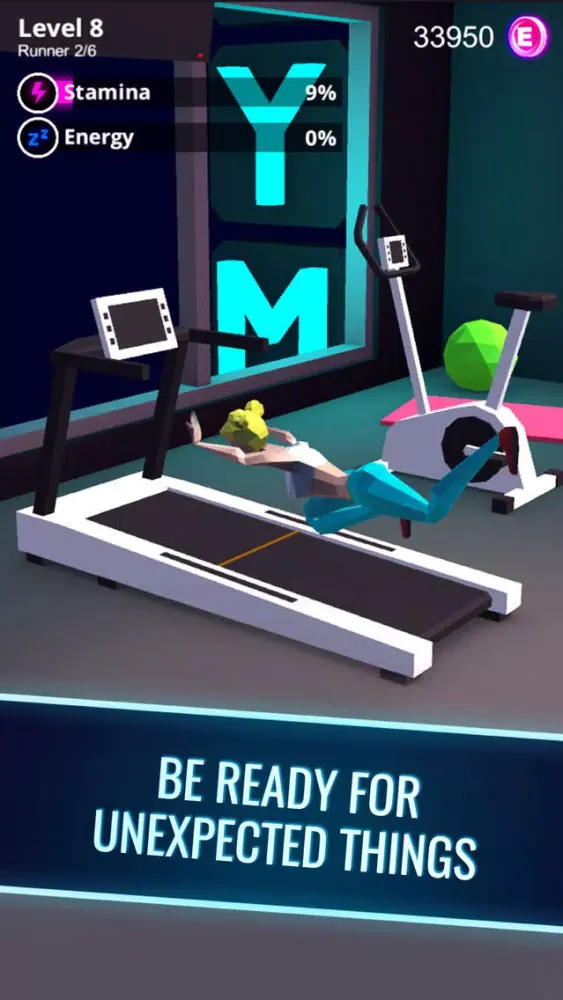 Tangkapan skrin Running Machine Simulator 3D