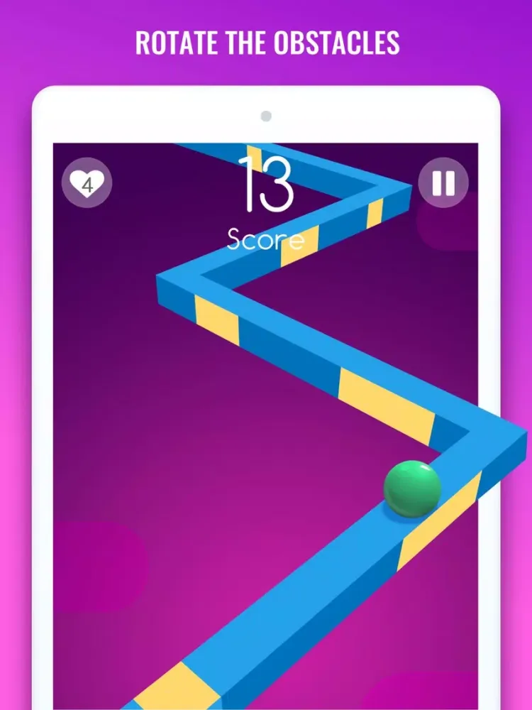 Spin Race - Zig Zag Drift Line iPad  Ekran Görüntüleri