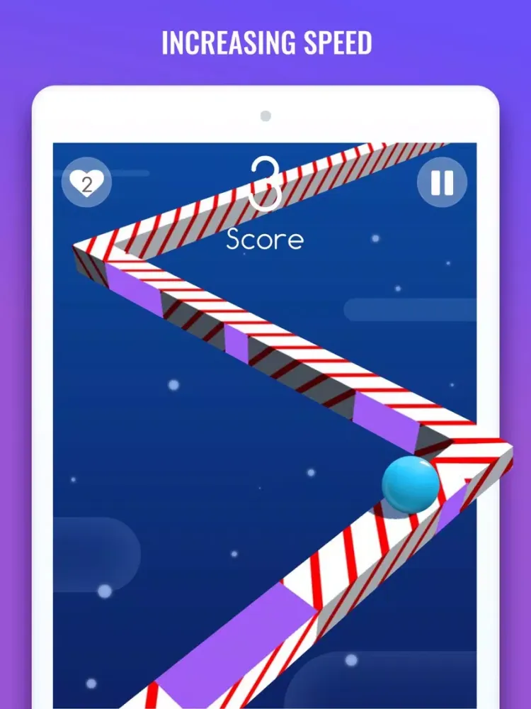Spin Race - Zig Zag Drift Line iPad  Ekran Görüntüleri