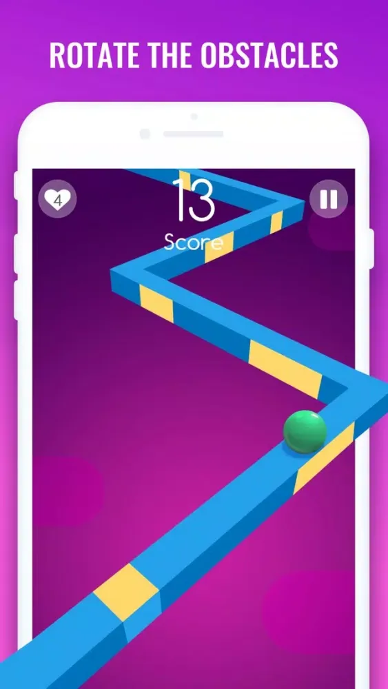 Spin Race - Zig Zag Drift Line Ekran Görüntüleri