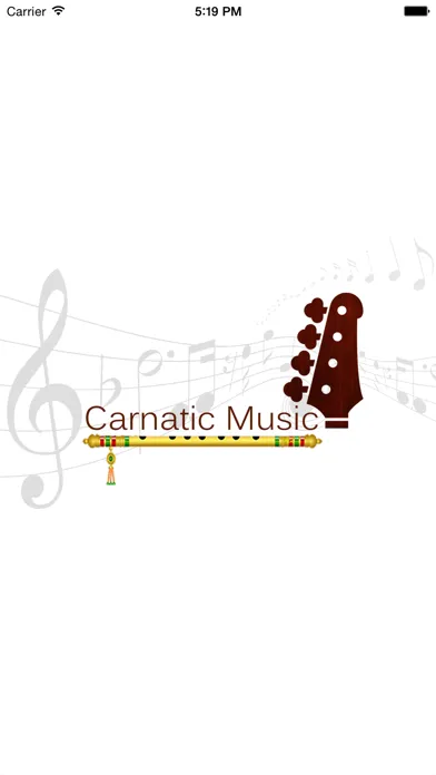 Indian Carnatic Music 스크린샷