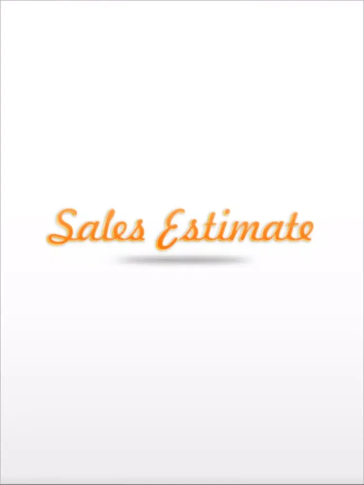 Screenshot di Sales Estimate iPad 