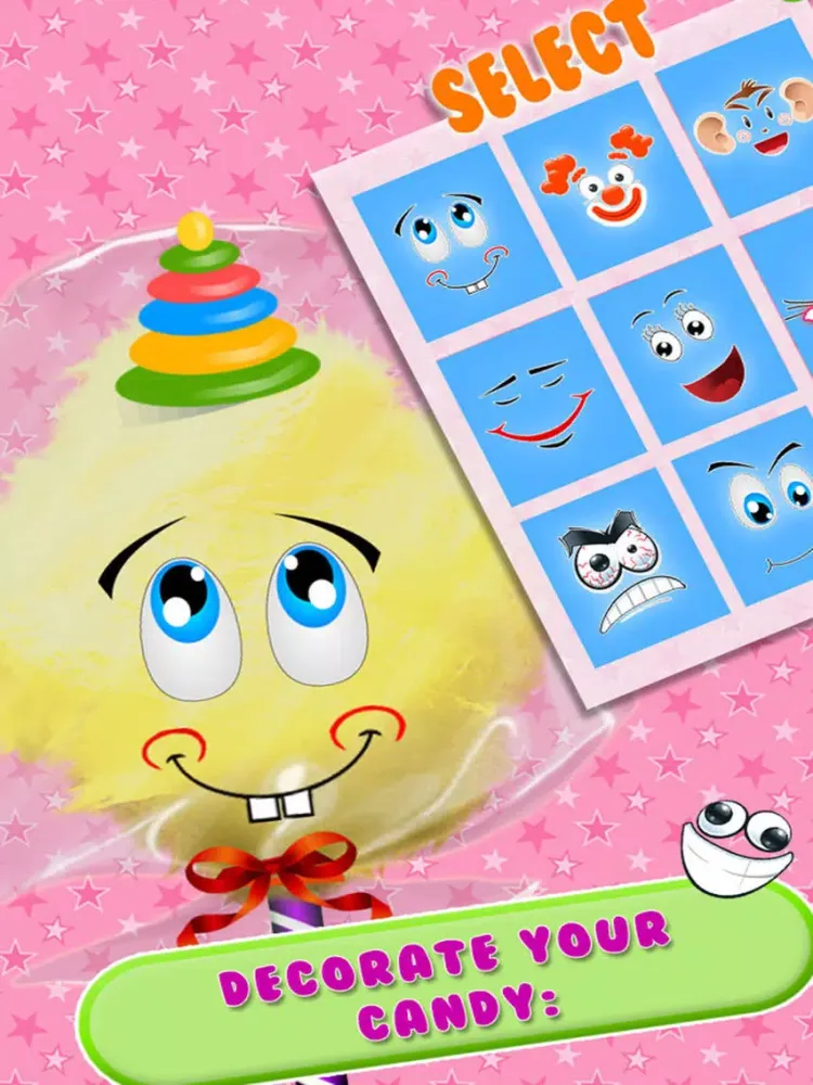 Captures d'écran de Cotton Candy Maker & Cooking iPad 