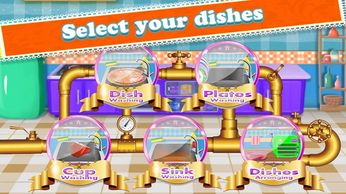 Zrzuty ekranu Dish Washing - Kitchen Cleanup