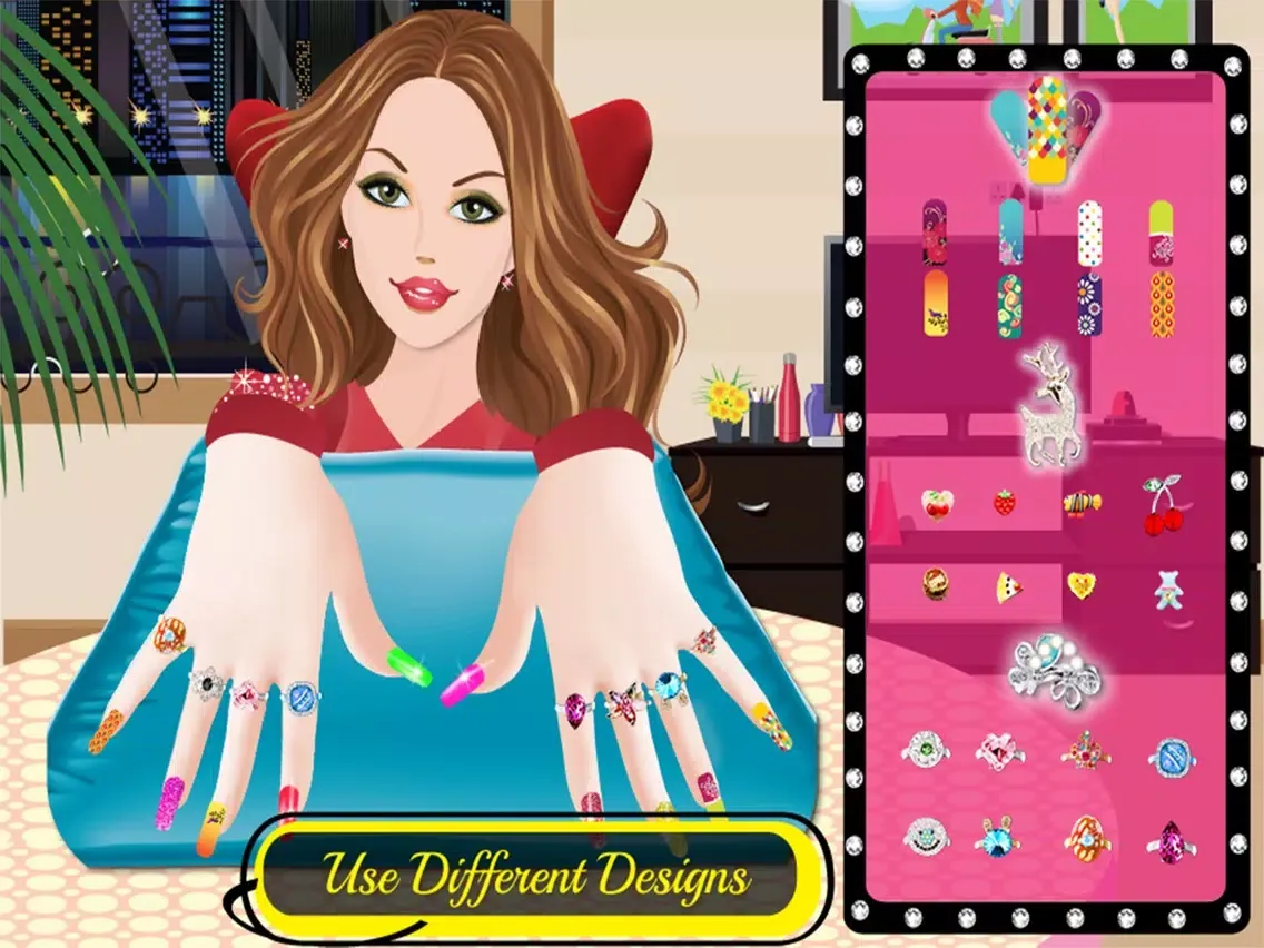 Capturas de pantalla de Fingernail Spa - Nails Salon iPad 