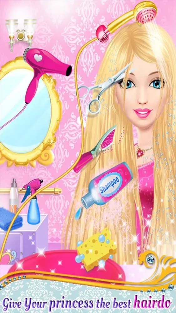 Capturas de pantalla de Princess Hair Tattoo Salon