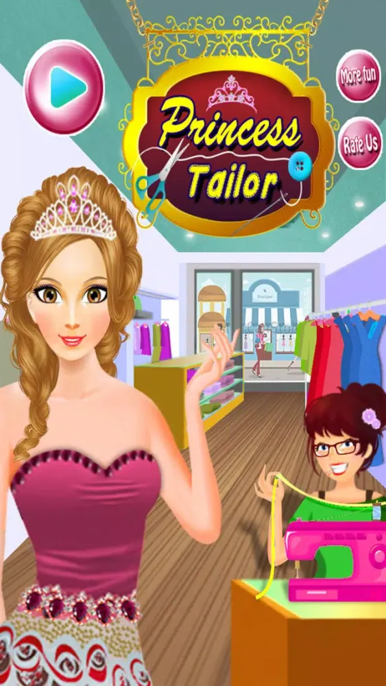Скриншоты Princess Tailor Dress Design