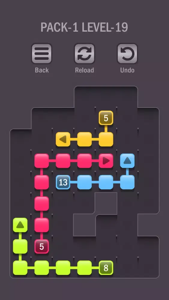 Tangkapan skrin Color Filler: Grid Logic