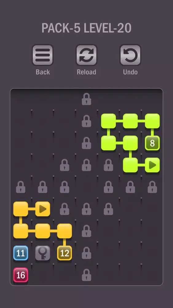 Tangkapan skrin Color Filler: Grid Logic
