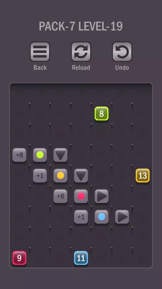 Tangkapan skrin Color Filler: Grid Logic