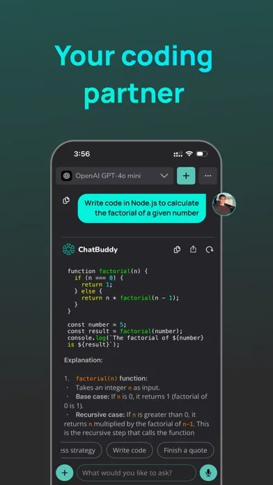 Скриншоты ChatBuddy - Multi-AI ChatBot