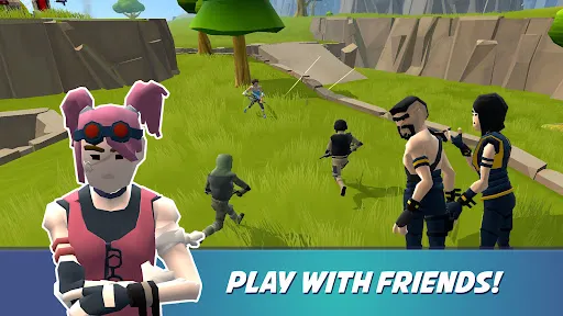 Ảnh chụp màn hình của Rocket Royale