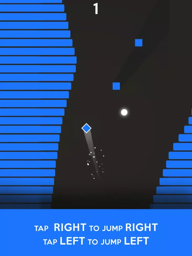 ภาพหน้าจอของ Zig Zag Jump! iPad 