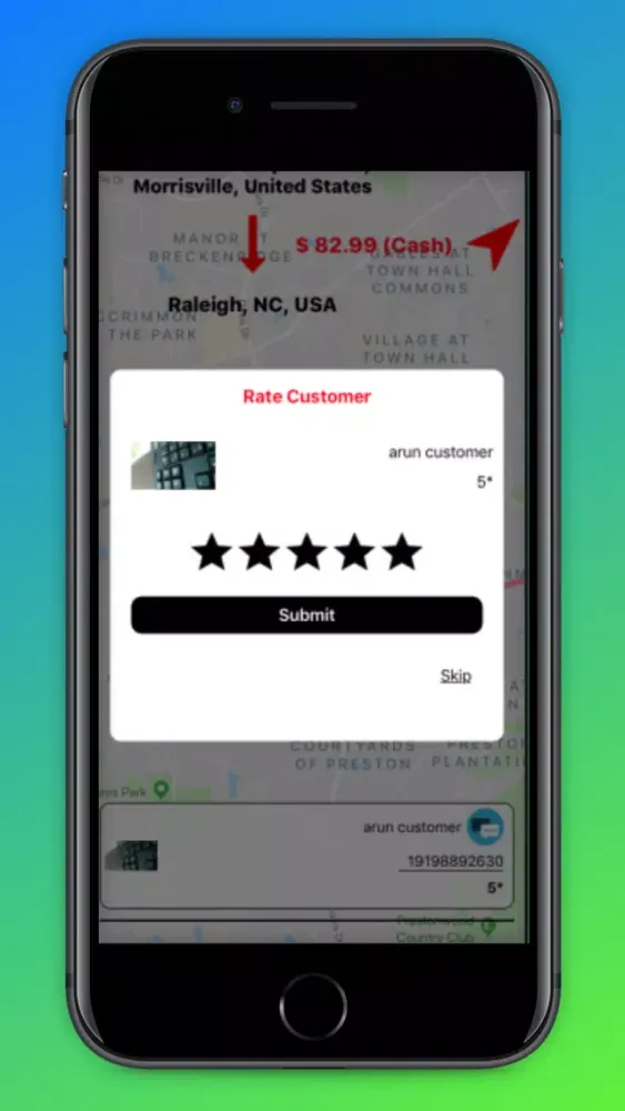 Скриншоты OTC - Driver OneTouchCab