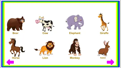 ภาพหน้าจอของ Animals Learn, Identify & Puzzle game for Toddler & Preschool kids