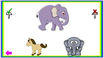 ภาพหน้าจอของ Animals Learn, Identify & Puzzle game for Toddler & Preschool kids