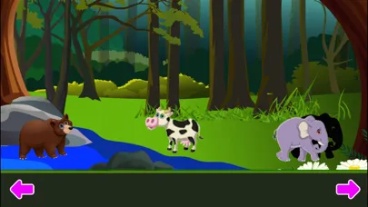 ภาพหน้าจอของ Animals Learn, Identify & Puzzle game for Toddler & Preschool kids