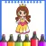 Princess Coloring Drawing Book