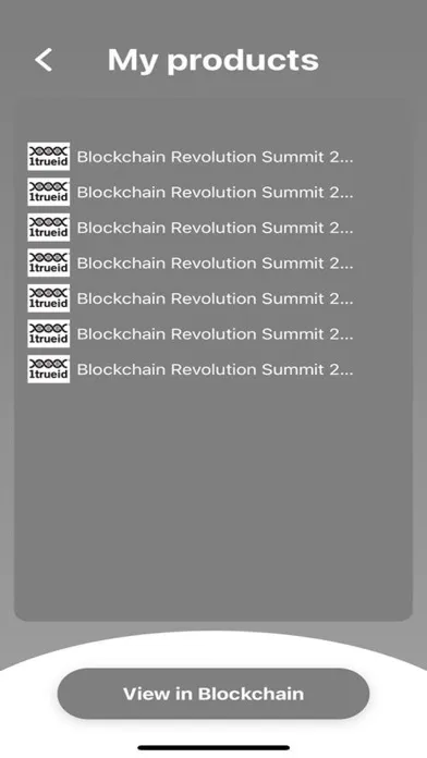 1trueid Testnet سکرین شاٹس