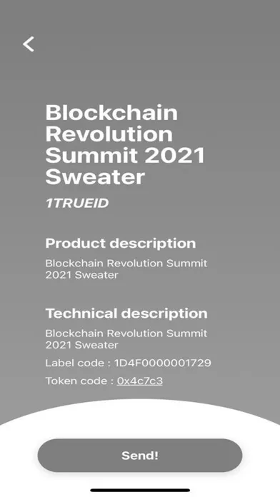 1trueid Testnet سکرین شاٹس