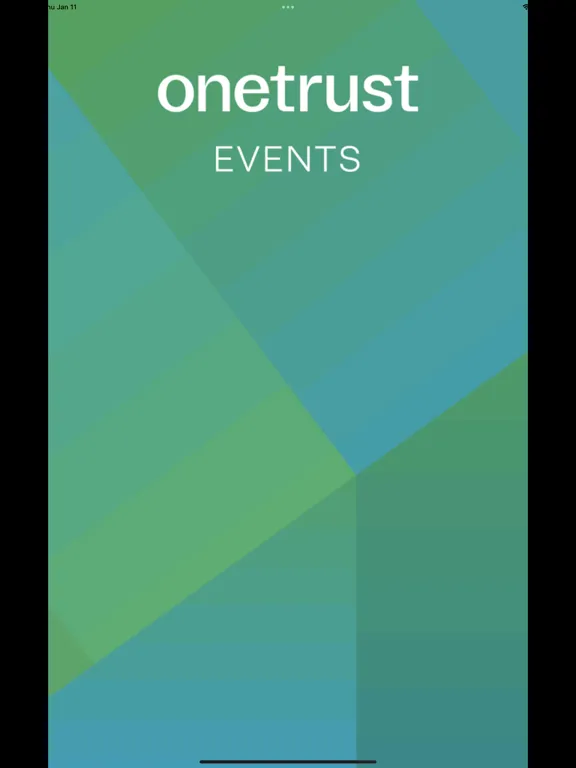 Captures d'écran de OneTrust Events iPad 