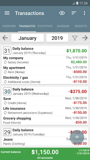 My Budget Book Ekran Görüntüleri