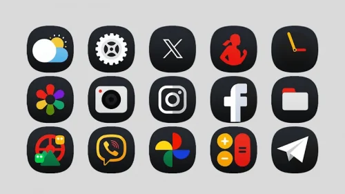 OneUI 7 Dark - Icon Pack-screenshot-2
