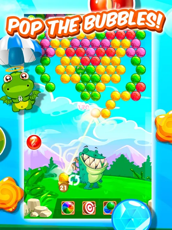 Captures d'écran de Dragon Bubbles iPad 
