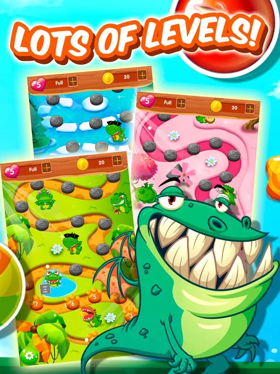 Captures d'écran de Dragon Bubbles iPad 