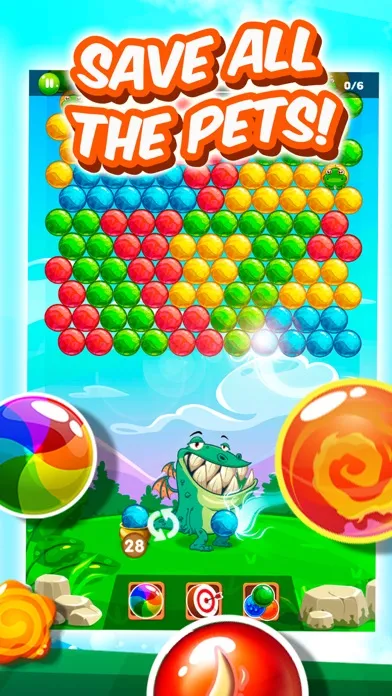 Captures d'écran de Dragon Bubbles