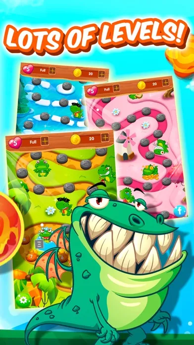 Captures d'écran de Dragon Bubbles