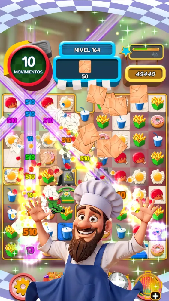 Tangkapan skrin Burger Match 3